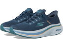 (取寄) スケッチャーズ スニーカー レディース ゴー ラン エレベート 2.0 バンヤン ハンズフリー スリップインズ SKECHERS women Go Run Elevate 2.0 Banyan Hands Free Slip-Ins Navy/Teal