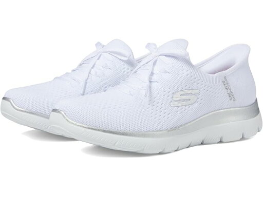 (取寄) スケッチャーズ スニーカー レディース サミッツ ナイト シック ハンズフリー スリップインズ SKECHERS women Summits Night Chic Hands Free Slip-Ins White/ Silver (取寄) スケッチャーズ スニーカー レディース サミッツ ナイト シック ハンズフリー スリップインズ SKECHERS women Summits Night Chic Hands Free Slip-Ins White/ Silver