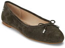 (取寄) ローレン ラルフローレン レディース ジェイナ バレエ フラッツ LAUREN Ralph Lauren women Jayna Ballet Flat Dark Olive