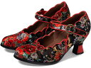 (取寄) ラルティストバイスプリングステップ レディース アドドラ L'Artiste by Spring Step women Adodora Red Multi