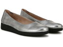 (取寄) ナチュラライザー レディース ソウル - アイデア-バレエ Naturalizer women SOUL - Idea-Ballet Pewter Faux Leather
