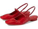 (取寄) ヴィンス レディース ベニス Vince women Venice Crimson Red Leather(4)