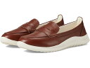 (取寄) コールハーン レディース ゼログランド メリット レザー ローファーズ Cole Haan women Zerogrand Meritt Leather Loafers Dark Cuoio/Ivory(4)