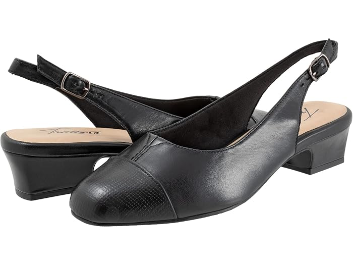 (取寄) トロッターズ レディース Dea Trotters women Dea Black Embossed