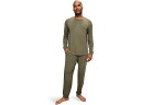 (取寄) エバージェイ メンズ ヘンリー - ザ ロング Pj セット Eberjey men Henry - The Long PJ Set Moss