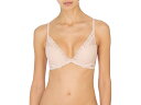 (取寄) ナトリ レディース フェザーズ コンツアー バンジ ブラ 730023 Natori women Feathers Contour Plunge Bra 730023 Cameo Rose