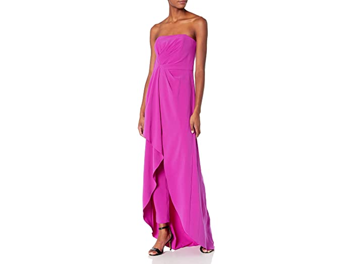 (取寄) ホルストン レディース ウィメンズ ストラップレス ジャンプスーツ W スカート Halston women Womens Strapless Jumpsuit W Skirt Dragon Fruit