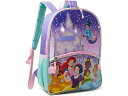 (取寄) ガールズ ディズニー プリンセス バックパック セット (リトル キッド/ビッグ キッド) BIOWORLD Kids girls Disney Princess Backpack Set (Little Kid/Big Kid) Purple(4)