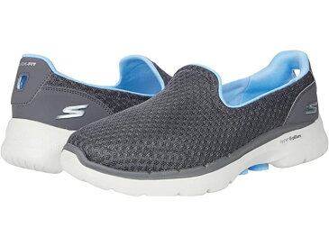 (取寄) スケッチャーズ パフォーマンス レディース ゴー ウォーク 6 ビッグ スプラッシュ SKECHERS Performance women Go Walk 6 Big Splash Gray/Blue