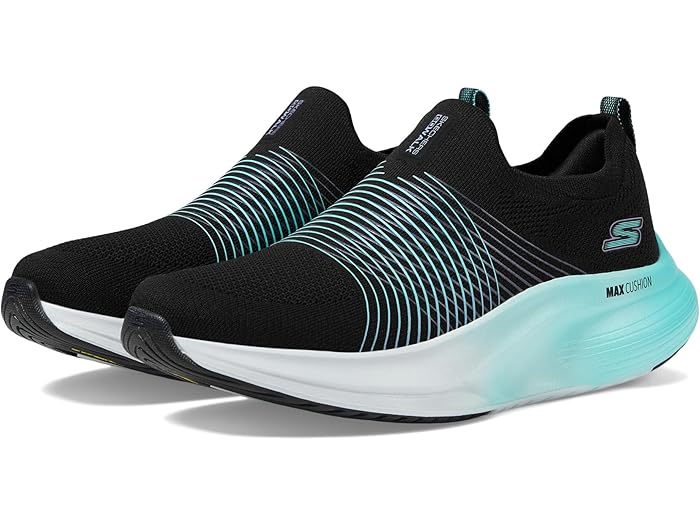 (取寄) スケッチャーズ スニーカー レディース ゴー ウォーク マックス ウォーカー サリー SKECHERS Performance women Go Walk Max Walker Sally Black/Aqua