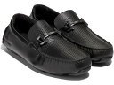 (取寄) コールハーン メンズ グランド レーザー ビット ドライバ Cole Haan men Grand Laser Bit Driver Black/Black