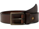 (取寄) ジョンストン&マーフィー メンズ リベット ベルト Johnston & Murphy men Rivet Belt Dark Brown
