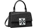 (取寄) トリーバーチ レディース ボン ボン エンベリッシュ ミニ トップ ハンドル バッグ Tory Burch women Bon Bon Embellished Mini Top-Handle Bag Black
