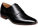 (取寄) フローシャイム メンズ Sorrento ウイング ティップ オックスフォード Florsheim men Sorrento Wing Tip Oxford Black Smooth(4)