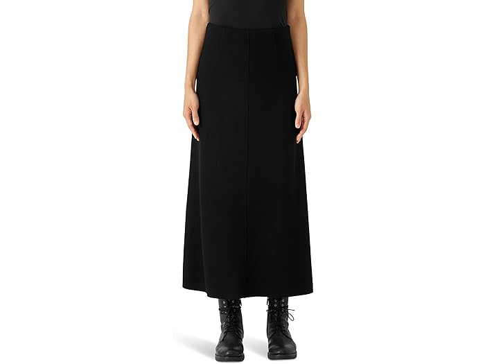 (取寄) アイリーン フィッシャー レディース フル レングス スカート Eileen Fisher women Full Length Skirt Black