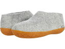 (取寄) グレーラップ ウール シューズ ラバー アウトソール Glerups Wool Shoe Rubber Outsole Grey/Honey Rubber