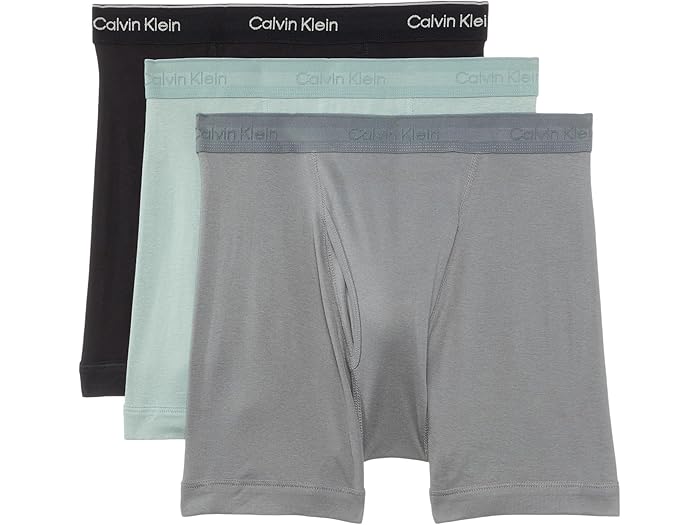(取寄) カルバンクライン アンダーウェア メンズ コットン クラシックス マルチパック ボクサー ブリーフ Calvin Klein Underwear men Cotton Classics Multipack Boxer Brief Black/Shade/Convoy