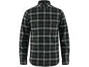 (取寄) フェールラーベン メンズ スコーグ シャツ Fjllrven men Fjallraven Skog Shirt Black/Grey