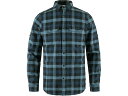 (取寄) フェールラーベン メンズ スコーグ シャツ Fjllrven men Fjallraven Skog Shirt Indigo Blue/Dark N...