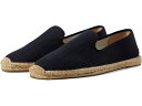 (取寄) ソルドス レディース スモーキング スリッパ エスパドリーユ Soludos women Smoking Slipper Espadrille Tonal Black