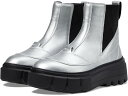 (取寄) ソレル レディース キャリブー X ブーツ チェルシー ウォータープルーフ SOREL women Caribou X Boot Chelsea Waterproof Pure Silver/Black