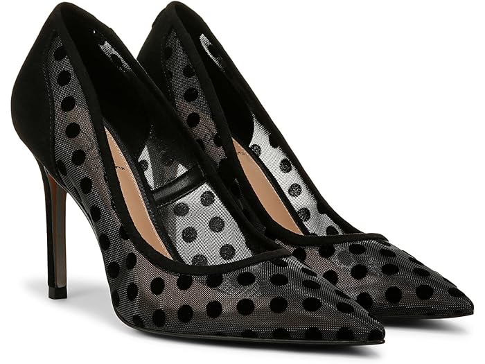 (取寄) サムエデルマン レディース ヘイゼル メッシュ 3 Sam Edelman women Hazel Mesh 3 Black Polka Dot