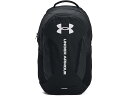 (取寄) アンダーアーマー ハッスル 6.0 バックパック Under Armour Hustle 6.0 Backpack Black/Black/White