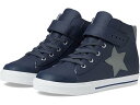 (取寄) フットメイト ボーイズ (インファント/トドラー/リトル キッド) FootMates boys Riley-Leather (Infant/Toddler/Little Kid) Navy/Gray Leather(4)
