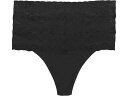 (取寄) ナトリ レディース ブリス パーフェクション ワン サイズ トング 3-パック Natori women Bliss Perfection One Size Thong 3-Pack Black(4)