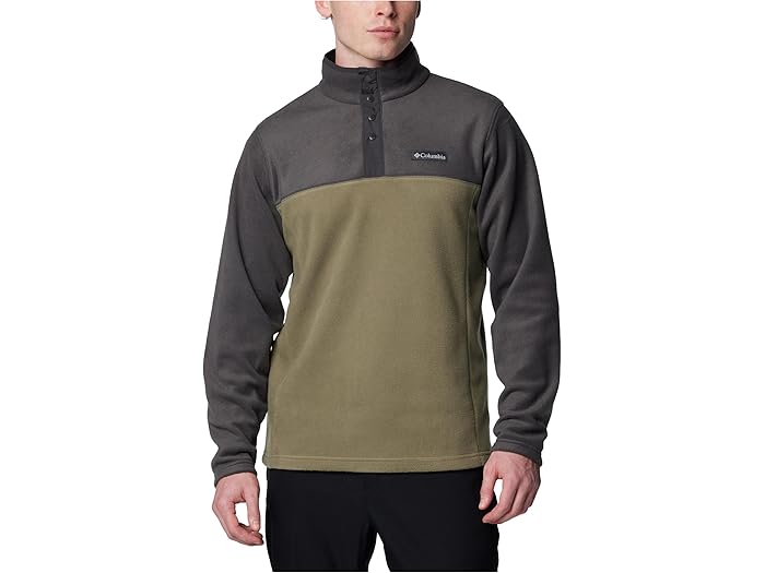 楽天スウィートラグ（取寄） コロンビア メンズ スティーンズ マウンテン ハーフ スナップ リ Columbia men Steens Mountain Half Snap II Stone Green/Shark