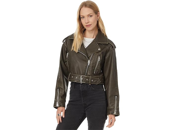 () ֥󥯥˥塼衼 ǥ 쥶  㥱å  ٥ Blank NYC women Leather Mot...