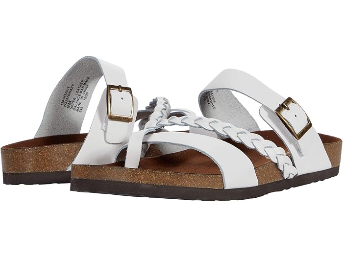 () ۥ磻ȥޥƥ ǥ إ White Mountain women Hazy White/Leather