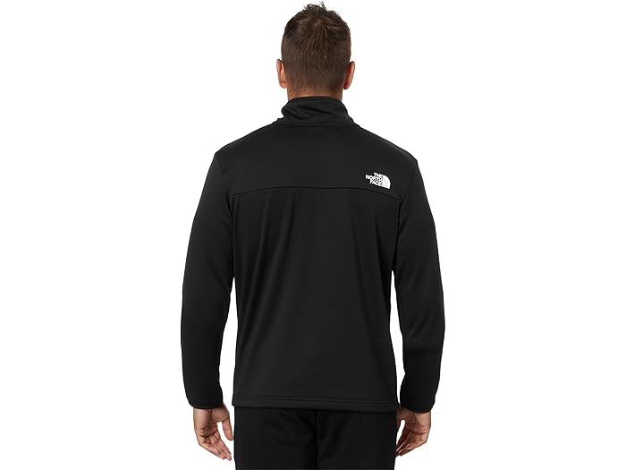 (取寄) ノースフェイス メンズ シーダー トレイル グリッド フリース 1/4 ジップ The North Face men Cedar Trail Grid Fleece 1/4 Zip TNF Black
