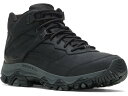 (取寄) メレル メンズ モアブ アドベンチャー 3 ミッド Wp Merrell men Moab Adventure 3 Mid WP Black 1