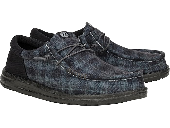 () إ ǥ塼  ꡼ ե åե Hey Dude men Wally Funk Waffle Black ...