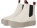 (取寄) ケッズ レディース ザ プラットフォーム チェルシー ラグ Keds women The Platform Chelsea Lug Off-White/Black Suede