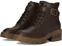 (取寄) ブローフィッシュ マリブ レディース ジャガー コンバット ブーツ Blowfish Malibu women Jagger Combat Boot Dark Brown Faux Leather