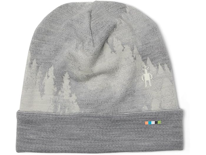 (取寄) スマートウール サーマル メリノ リバーシブル カフド ビーニー Smartwool Thermal Merino Reversible Cuffed Beanie Light Gray Foggy Pines