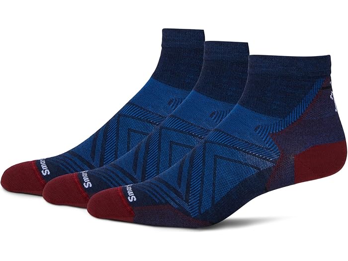 () ޡȥ    å 󥯥 å 3-ѥå Smartwool men Run Zero Cu...