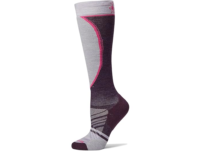 (取寄) スマートウール レディース スキー ターゲッティド クッション エクストラ ストレッチ オーバー ザ カーフ Smartwool women Ski Targeted Cushion Extra Stretch Over the Calf Purple Iris