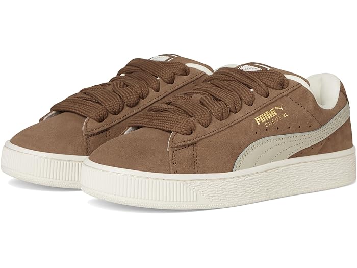 (取寄) プーマ キッズ キッズ スエード Xl (ビッグ キッド) PUMA Kids kids Suede XL (Big Kid) Haute Coffee/Desert Dust