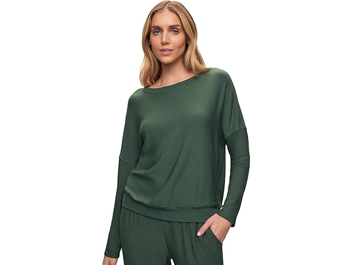 () С ǥ եƥ å ץ륪С Eberjey women Softest Sweats Pull...