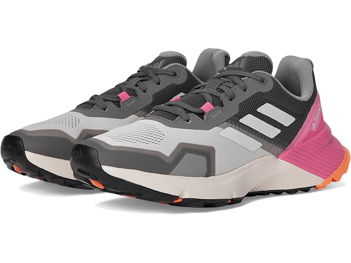 (取寄) アディダス アウトドア レディース テレックス ソウルストライド adidas Outdoor women Terrex Soulstride Putty Mauve/Grey/Pink Fusion