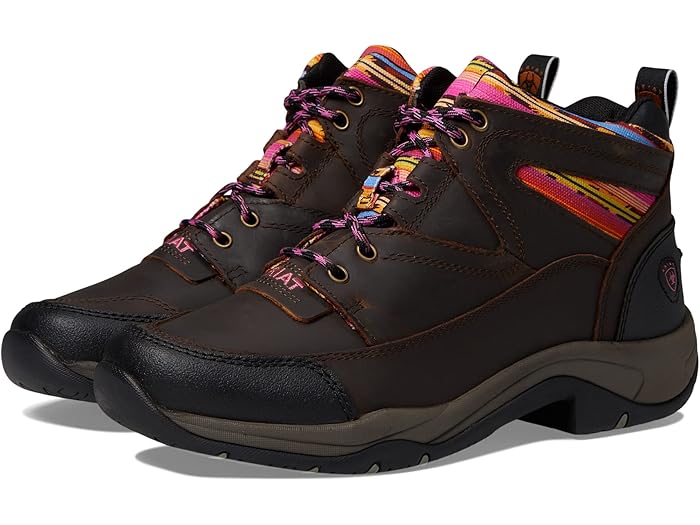 (取寄) アリアット レディース テレイン ブーツ Ariat women Terrain Boot Canyon Tan/Cheetah Serape