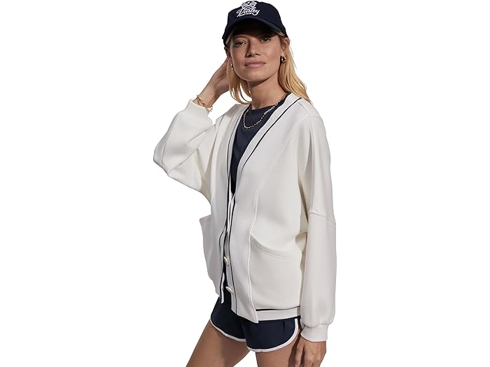 () С꡼ ǥ ǥå   ǥ Varley women Decker Off Court Cardi...