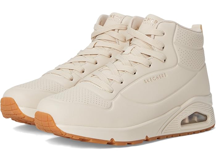 () å㡼 ˡ ǥ ϥ SKECHERS women Uno-Stand High Off White