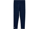 (取寄) ラルフローレン キッズ ガールズ ストレッチ コットン レギンス (ビッグ キッズ) Polo Ralph Lauren Kids girls Stretch Cotton Legging (Big Kids) Refined Navy(4)