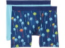 (取寄) トミーバハマ メンズ メッシュ テック ボクサー ブリーフ 2-パック Tommy Bahama men Mesh Tech Boxer Briefs 2-Pack Navy Print