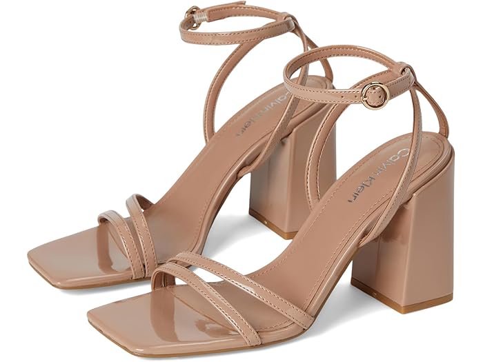 () Х󥯥饤 ǥ å Calvin Klein women Sassa Light Natural Patent