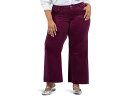 (取寄) カット フロム ザ クロス レディース プラス メグ ハイ ライズ ファブ AB ワイド レッグ ロー インシーム KUT from the Kloth women Plus Meg High Rise Fab Ab Wide Leg Raw Hem-Long Inseam Mulberry(4)